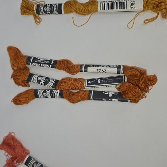DMC Sullivans Embroidery Floss Lot of 140+ Skeins White Blue Orange Grey Green - Picture 12 of 16